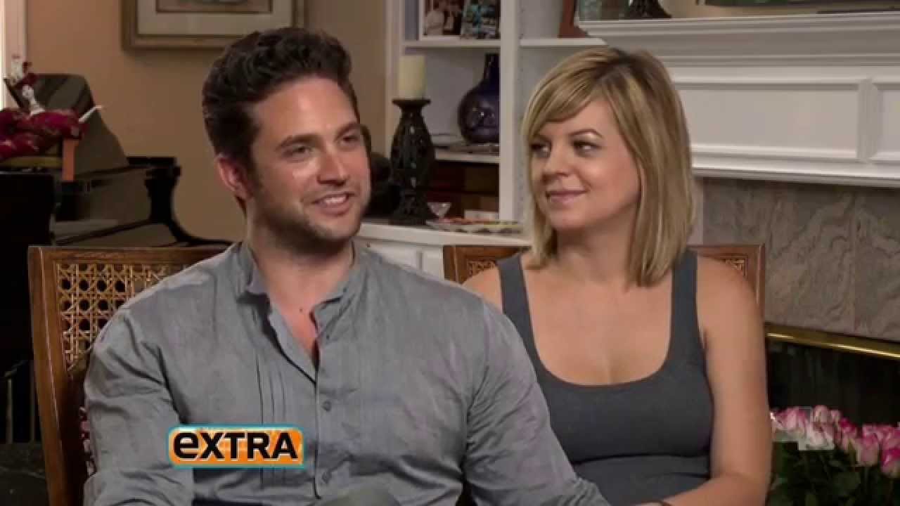 Extra 8/29/13 Kirsten Storms & Brandon Barash