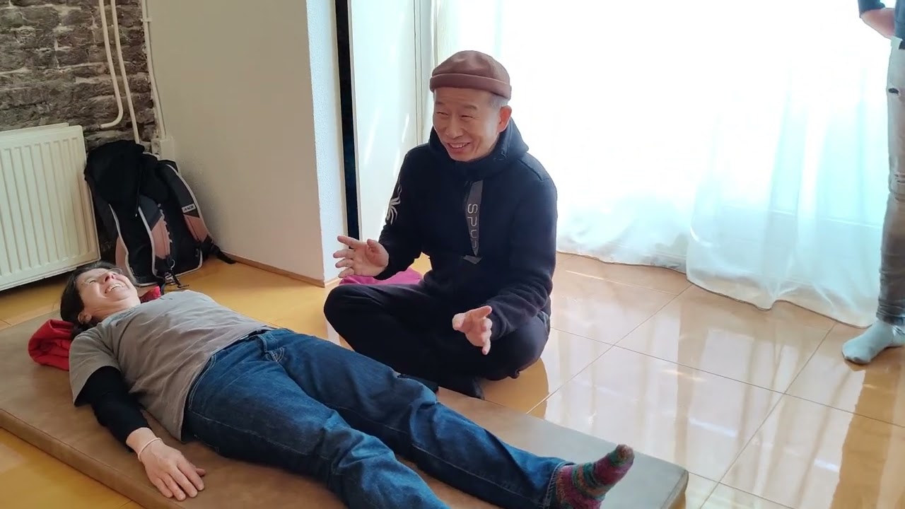 Healing Session with Grand Master Kim, Jeong Seong at the Dutch Haedong Kumdo Event 2023
