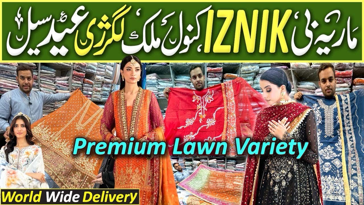 💯Lawn Luxury Eid Collection 2026 | Agha Noor Original 750 | Original branded lawn dresses wholesaler