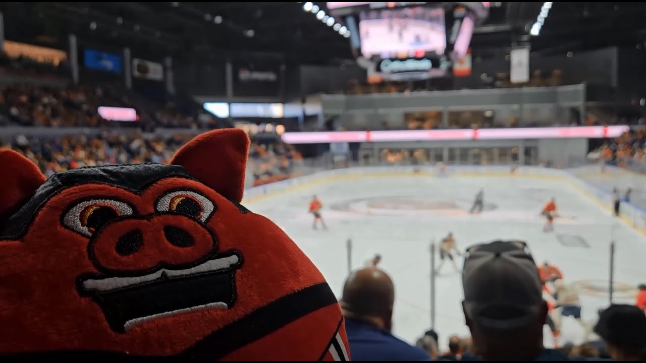 First IceHogs Game - Exploring Downtown Rockford