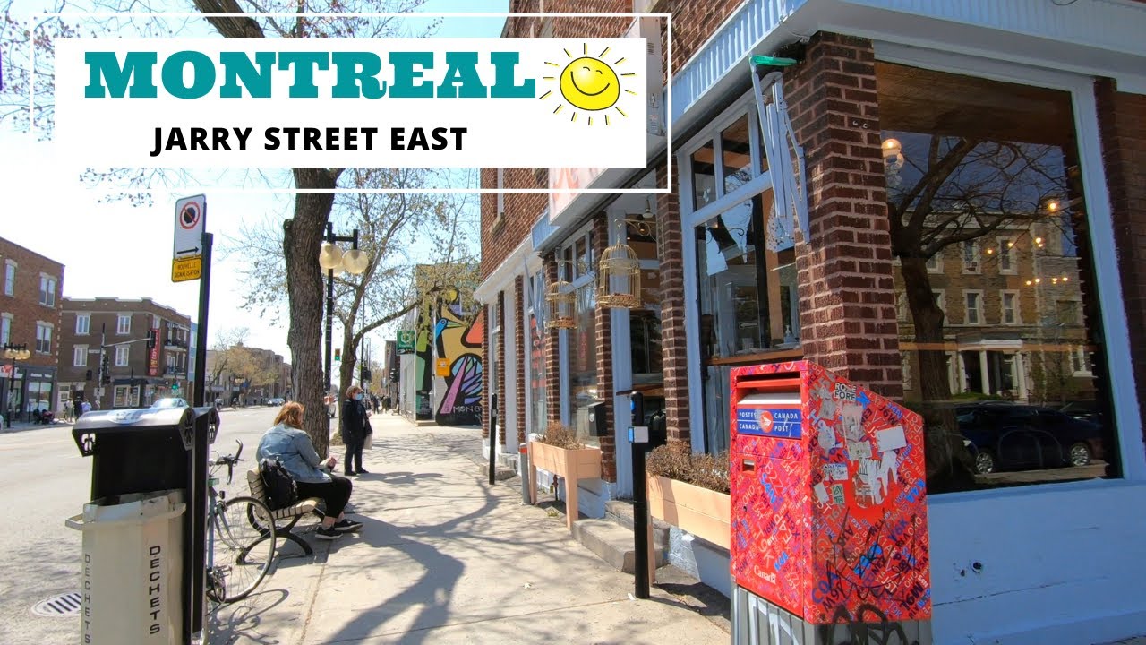 MONTREAL Streets: Exploring Jarry Street East - Villeray Neighborhood