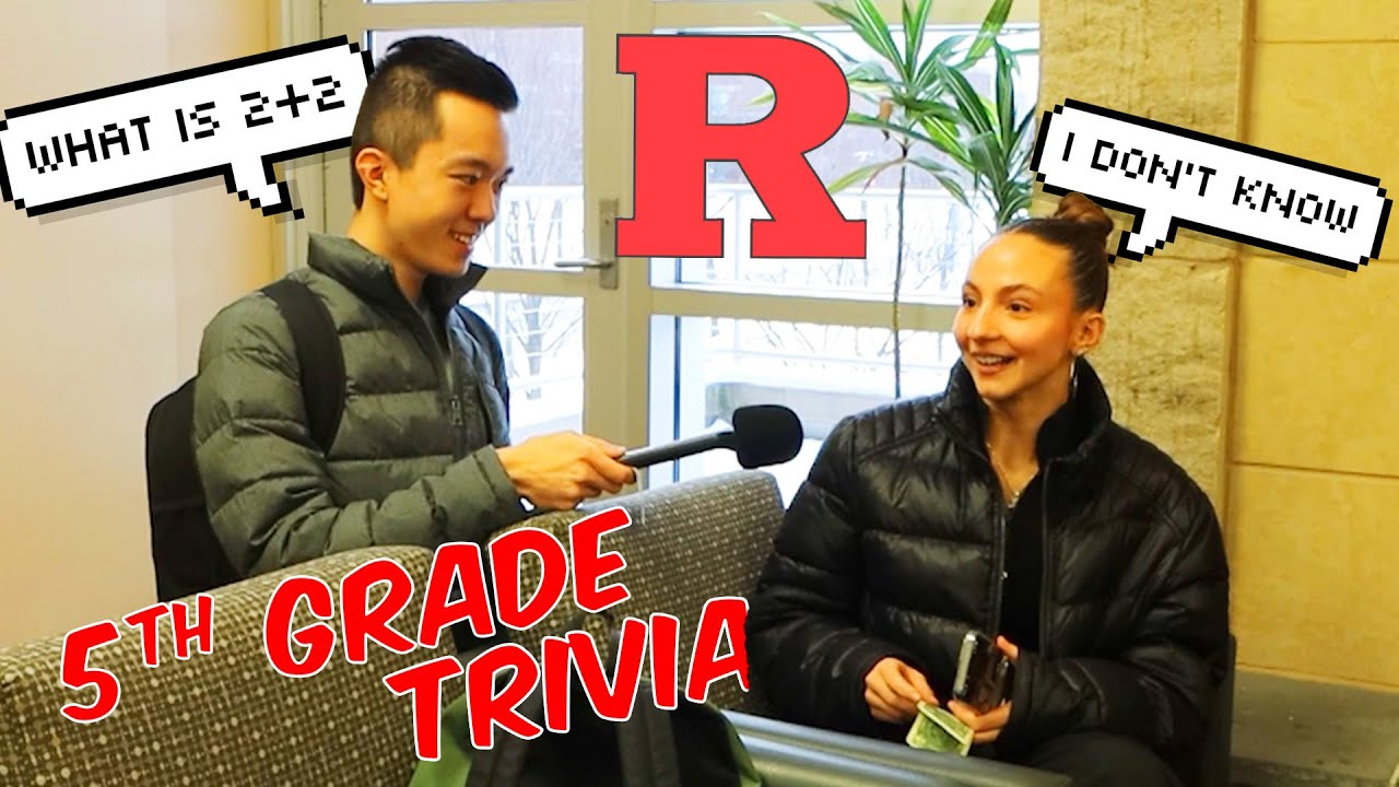 COLLEGE Students Answer DUMB Trivia Questions!