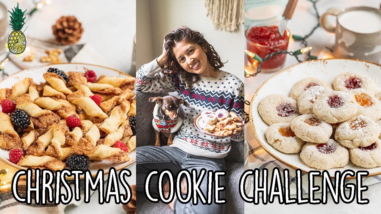 Vegan Christmas Cookie Challenge | Chris vs. Jasmine