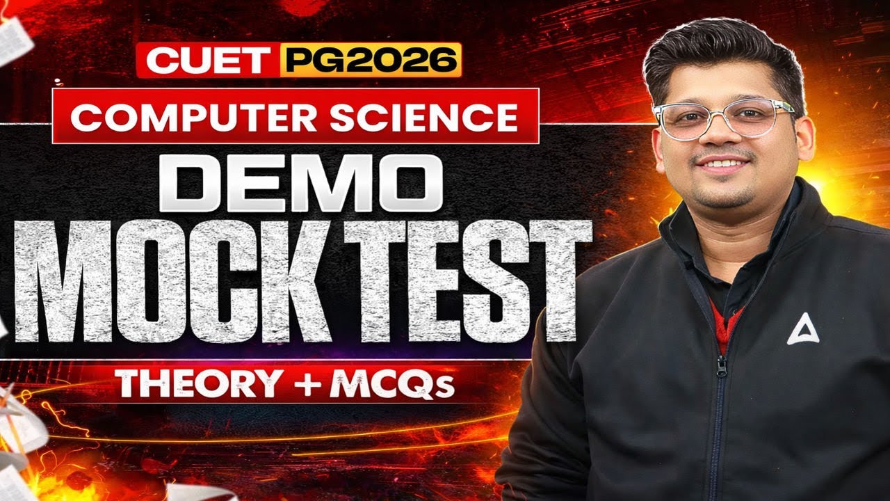 CUET PG Computer Science Demo Test | Live Practice Session | Complete Revision