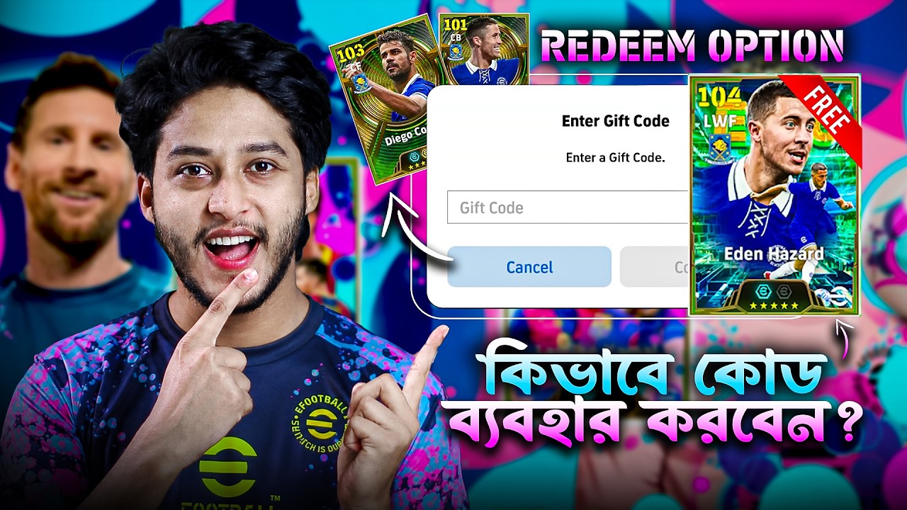 FREE D. COSTA & EDEN HAZARD?! 😱 How to Redeem Gift Code & Get Chance Deal | eFootball 2027 ~ Earn