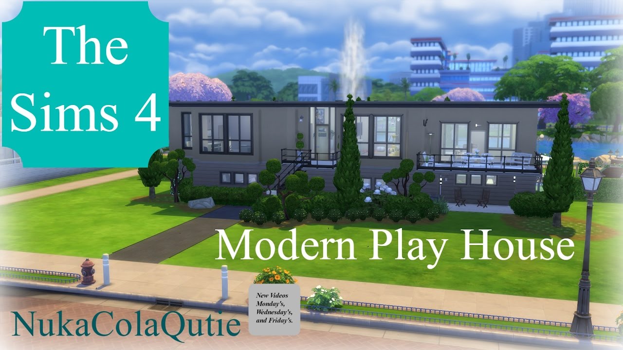 The Sims 4 | Modern Playhouse Speed Build