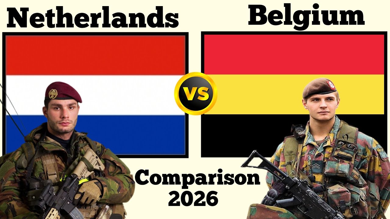 Netherlands vs Belgium Military Power 2026 | Belgium vs Netherlands Military Power 2026 | 🇳🇱 vs🇧🇪