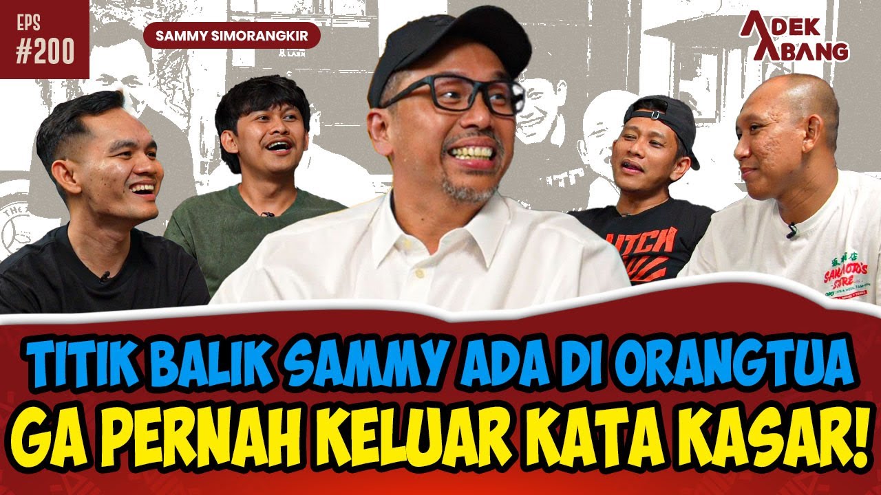 SAMMY SIMORANGKIR: “KALAU PUN AKU DI TENDANG AKU SIAP, GA BOLEH NOLEH”