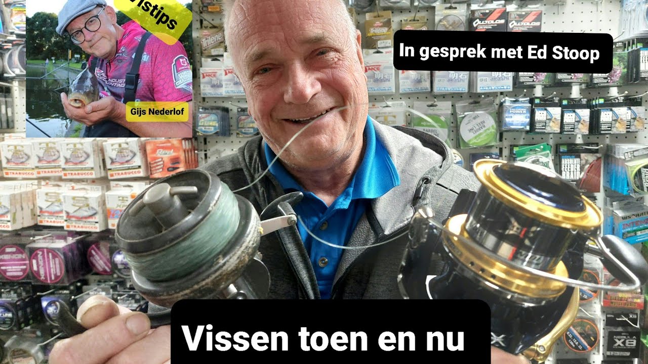 Vissen toen en nu met Ed Stoop | 50 jaar hengelsport in beeld 🕰️🐟