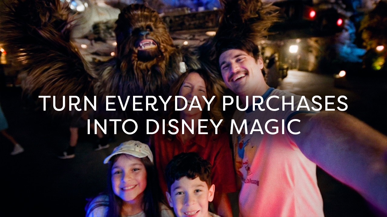 Turn Everyday Purchases into Disney Magic