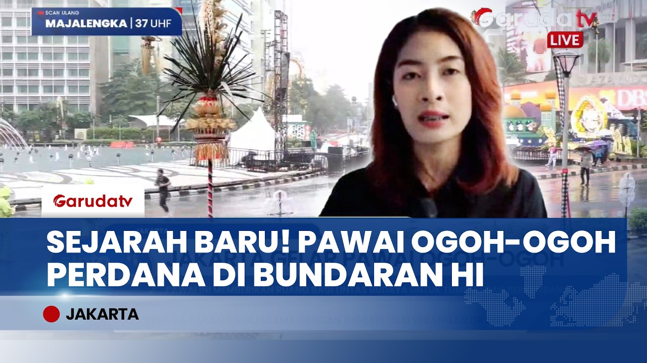 Pertama Kali di Jakarta! Meriahnya Pawai Ogoh-Ogoh Sambut Nyepi 2026 di Bundaran HI