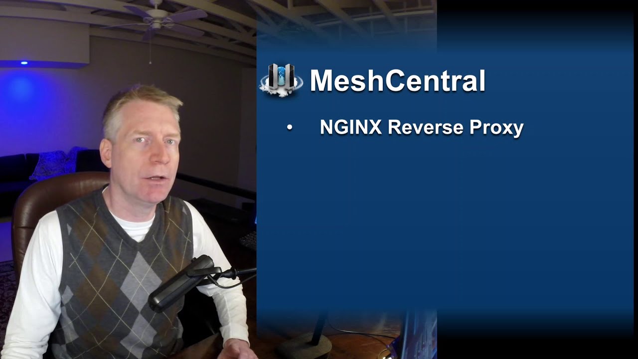 MeshCentral — обратный прокси-сервер NGINX