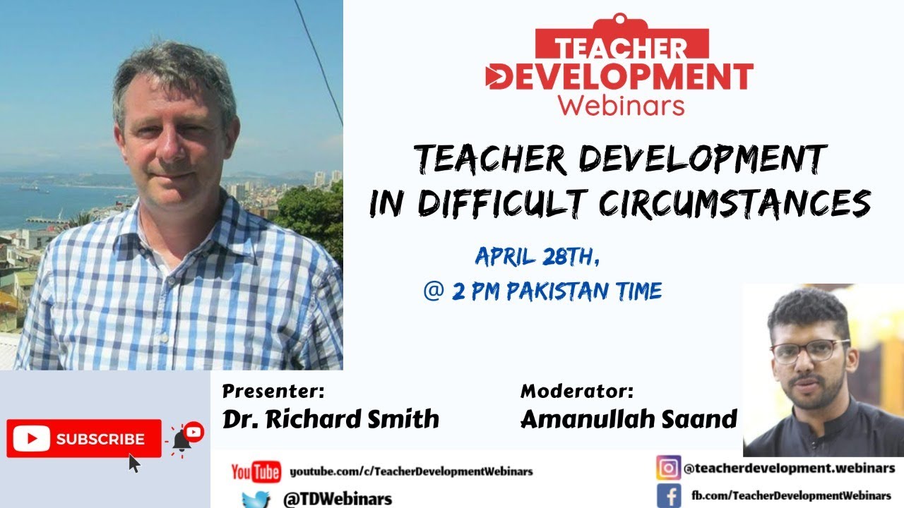 Teacher Development in Difficult Circumstances | Richard Smith