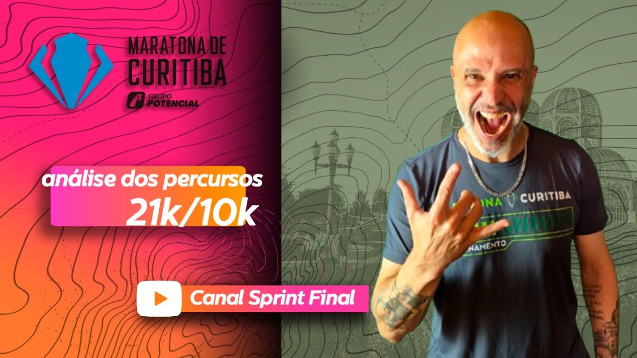 MARATONA DE CURITIBA 2024 21k e 10k - ANÁLISE DO PERCURSO