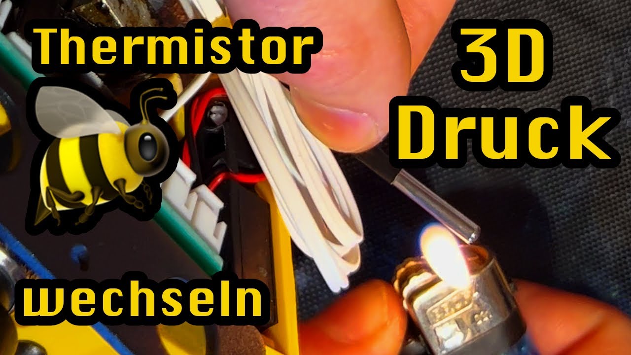 Thermistor Wechsel / Change Artillery Hornet 3D Drucker Hotend #DIY #DoItYourSelf #Simple
