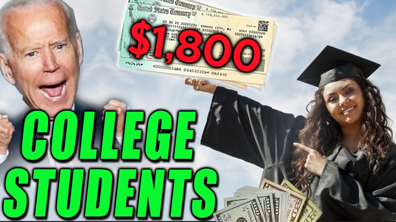 WOW!! $1800 Stimulus Checks for College Students + Stimulus Bill Passes House Budget Committee