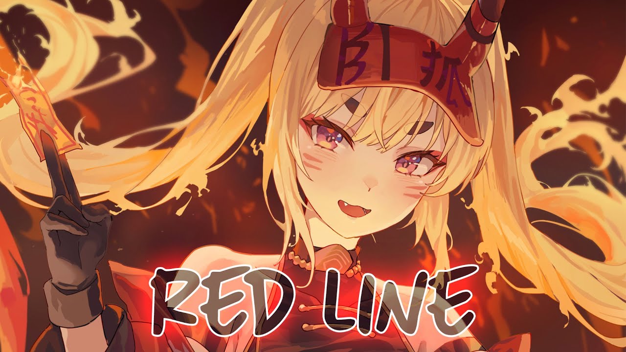 Nightcore - Red Line (Lyrics)