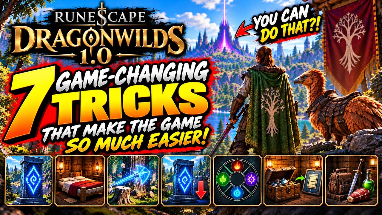 These Runescape Dragonwilds Tricks Make the Game SO MUCH Easier!