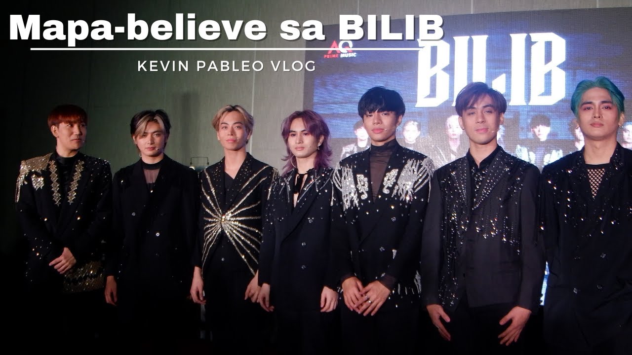 BILIB, ang pinakabagong P-Pop group ng AQ Prime Music | Kevin Pableo Vlog