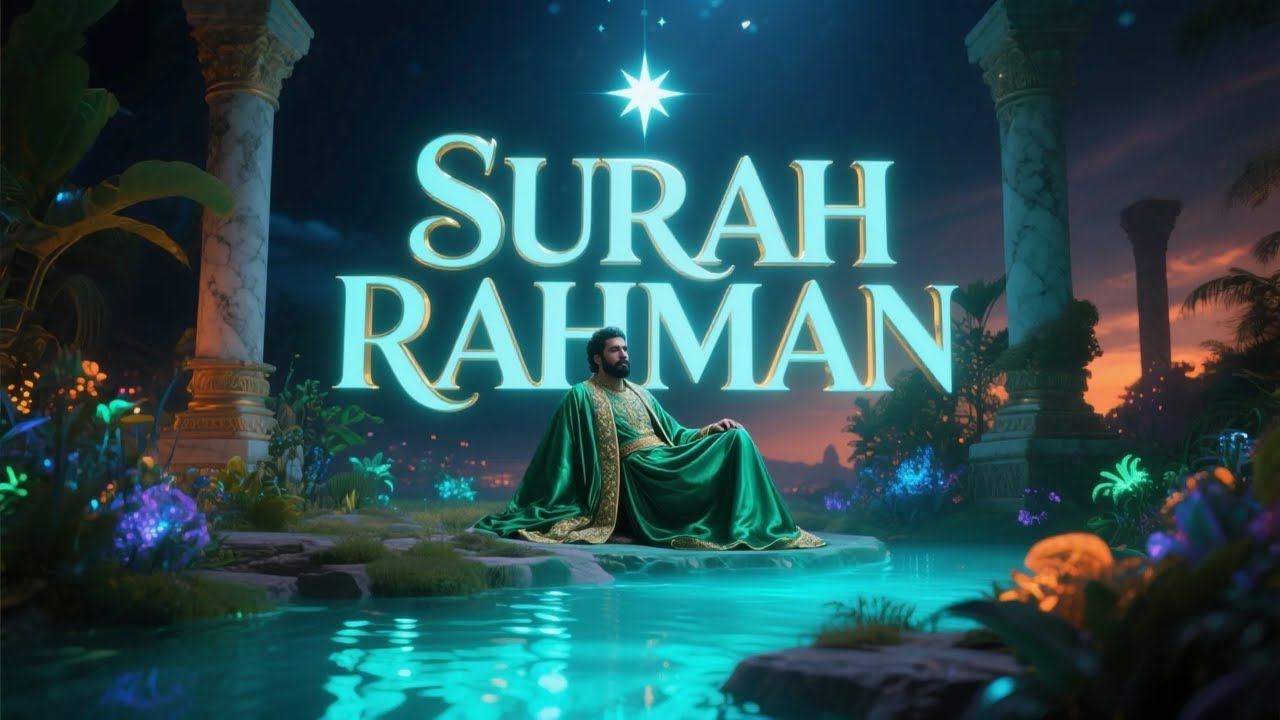 Surah Ar Rahman سورة الرحمن | تلاوة مريحة من القرآن لراحة العقل والقلب | #surahrahman