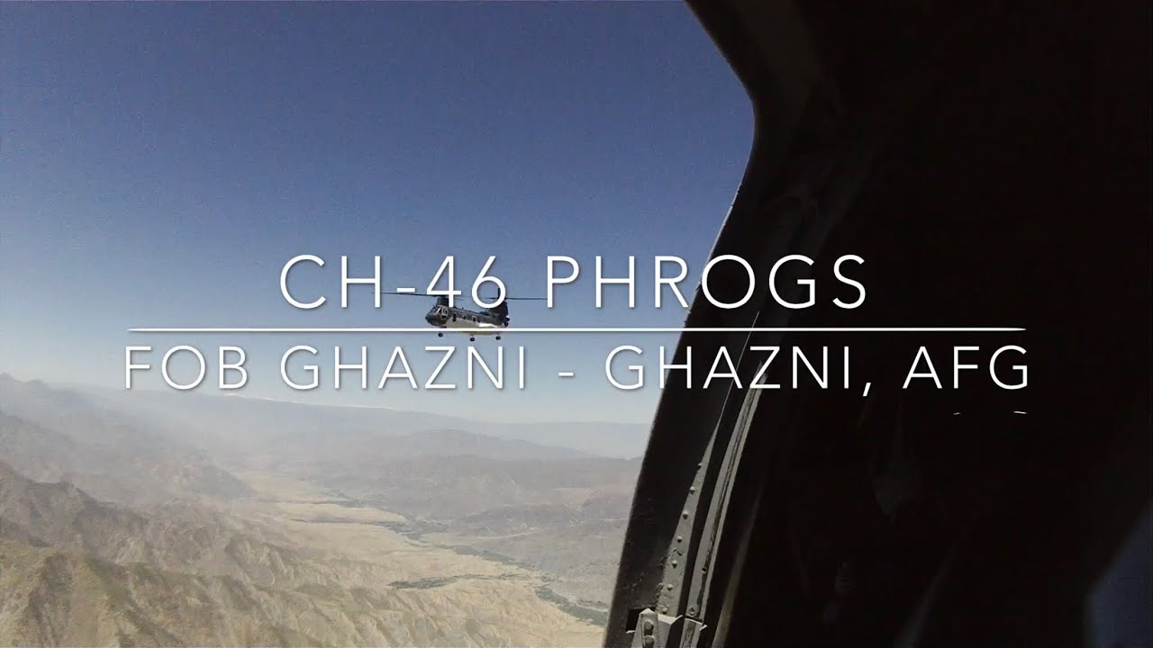 FOB Ghazni - Ghazni, Afghanistan / CH-46 Phrog