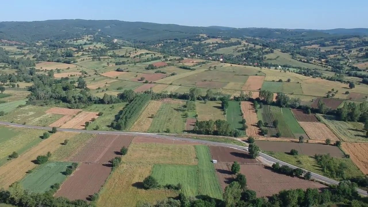 Bilecik Şehrinin Kınık Köyünden havadan manzaralar... DJI Spark