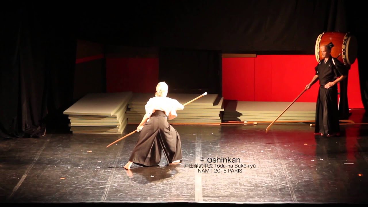 Tenshin Bukō-ryū Heihō - 天真武甲流兵法, Ainaginata, NAMT 2015, Paris.