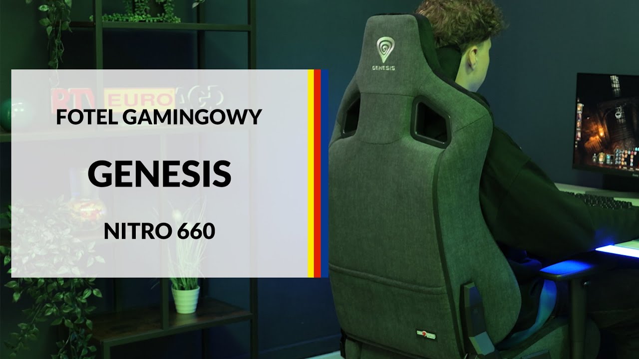 Fotel gamingowy Genesis Nitro 660 &ndash; dane techniczne &ndash; RTV EURO
