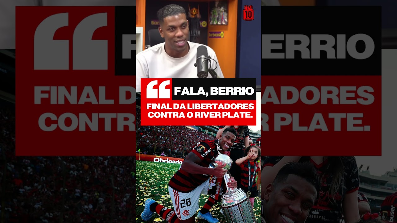 BERR&Iacute;O CONTA BASTIDORES DA FINAL DA LIBERTADORES DE 2019!  #Flamengo #MaisQuerido #CRF