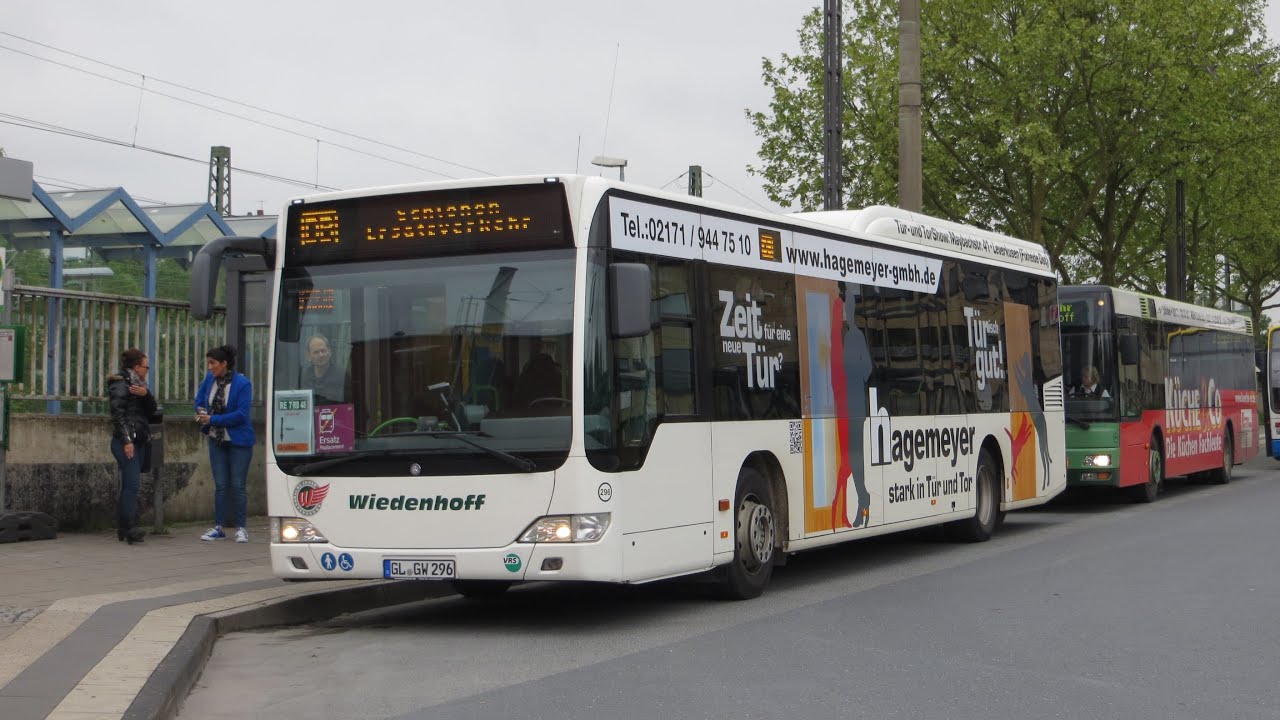 [Sound] Bus MB O 530 LE | GL-GW 296 | Kraftverkehr Gebr. Wiedenhoff GmbH, Solingen