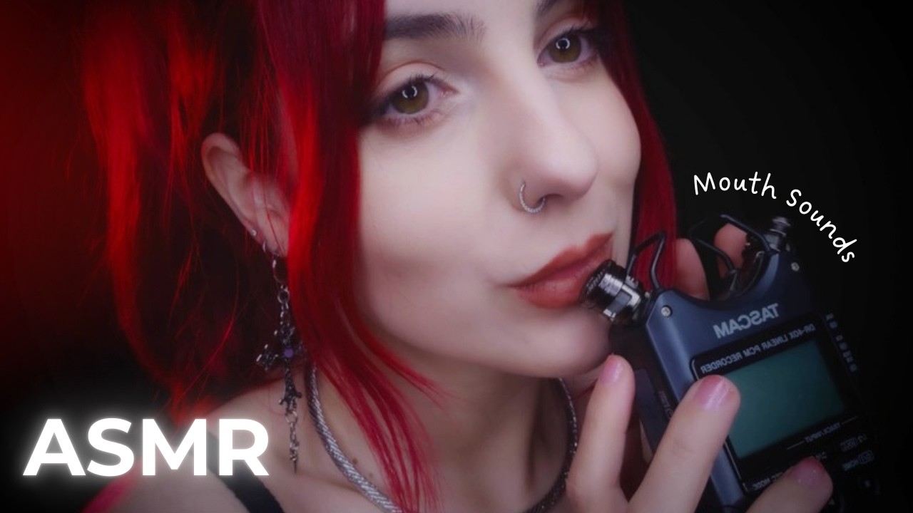 ASMR ✨Tascam Mouth Sounds ✨️