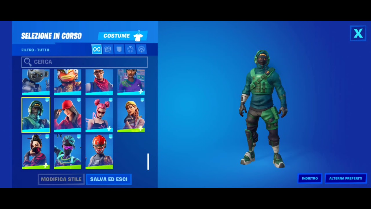 Vendo account fortnite con skin glow insta shop:sellerbot_shop_ita