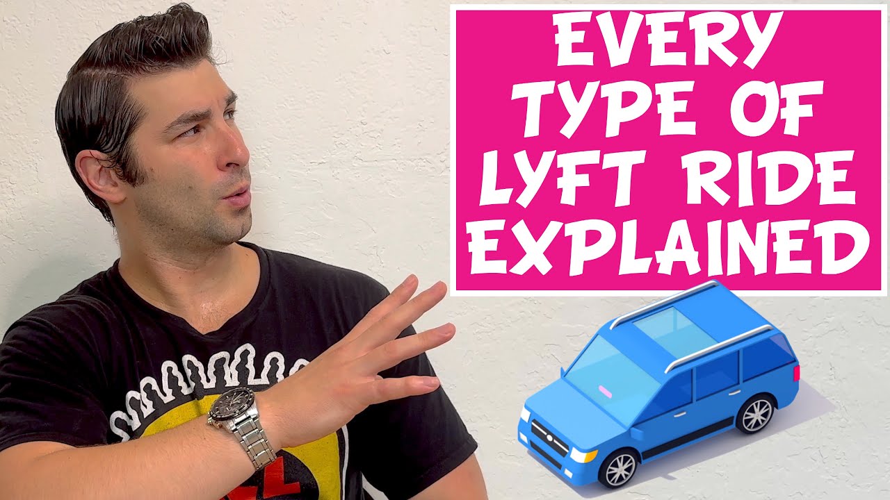 EVERY Type of Lyft Ride Explained on the Lyft App Tutorial