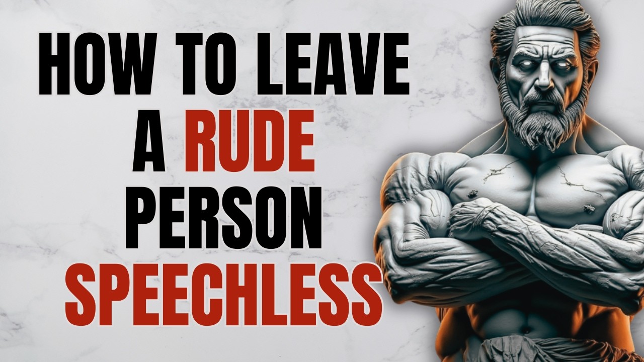 Как лишить грубого человека дара речи | Стоицизм | Стоическая мудрость