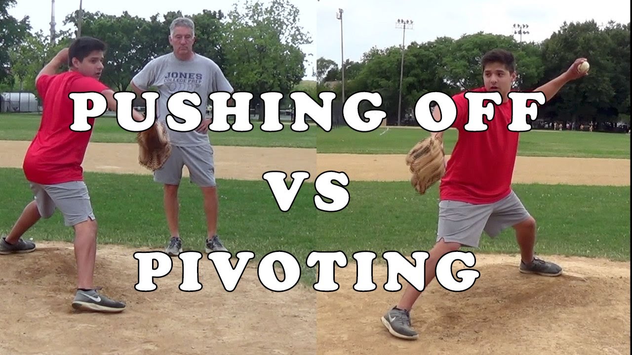 Why You Should Pivot vs Push Off the Rubber - Baseball Pitching Mechanics - DNA Sports: On The Field