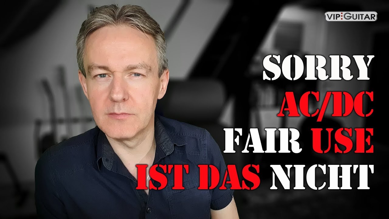 Liebe Musikindustrie - Fair Use ist das nicht! Urheberrechtsverletzung...