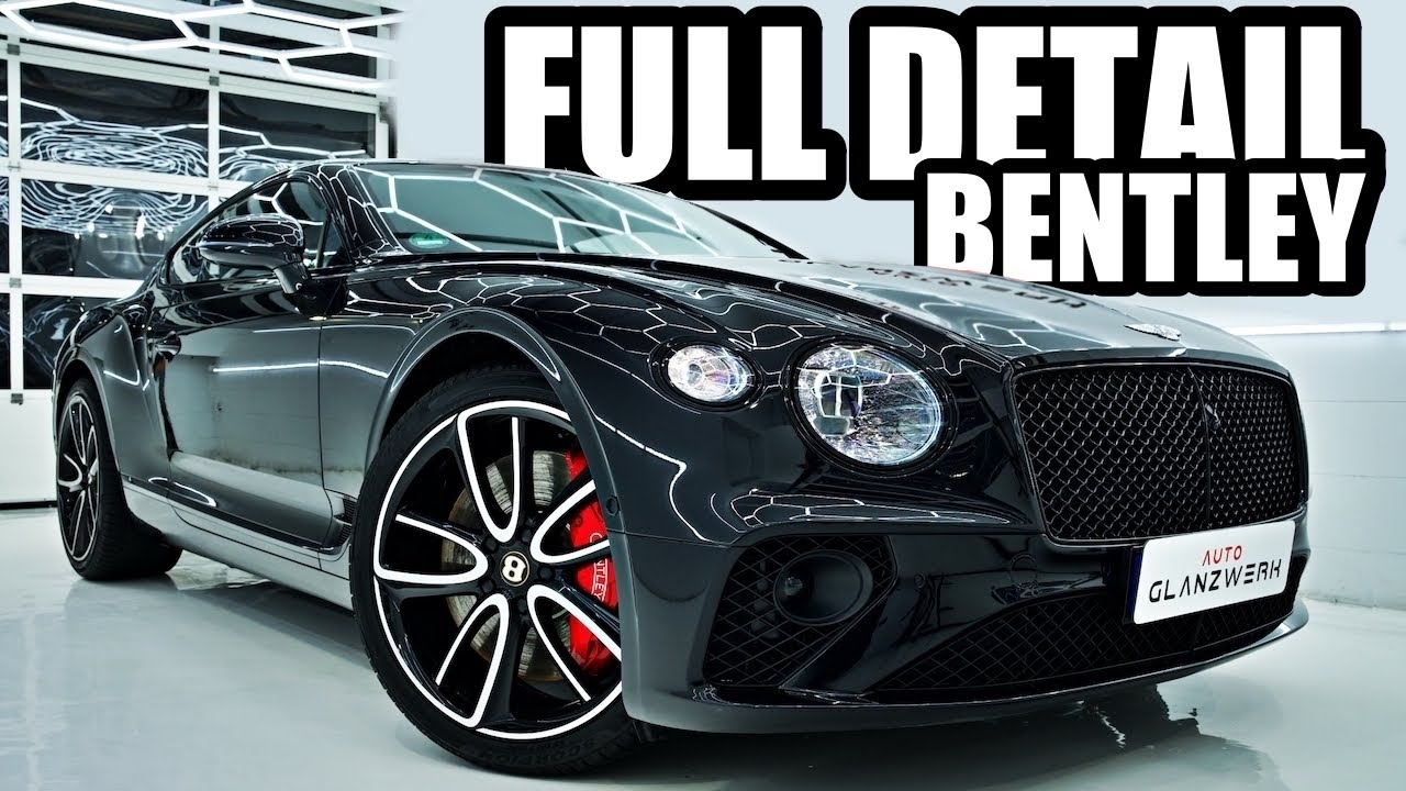 Detailing a $250,000 Bentley Continental GT (ASMR)