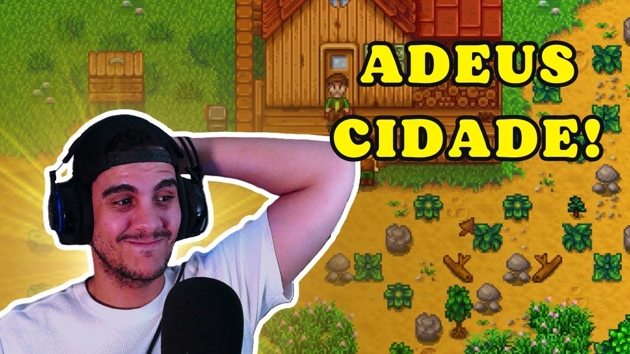 Larguei Tudo para Virar Fazendeiro... (O Início da Jornada Stardew Valley)
