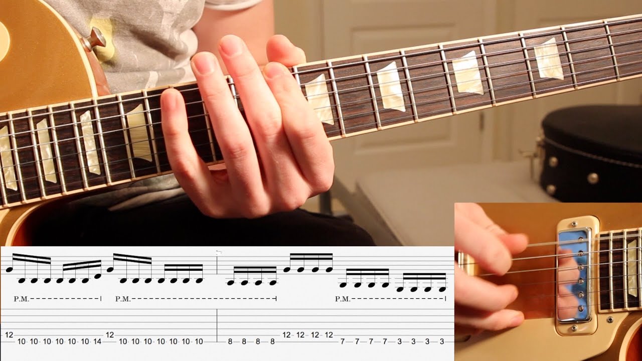 ADDICTED TO PAIN by Alter Bridge | GUITAR LESSON | Main Riffs With TABS!