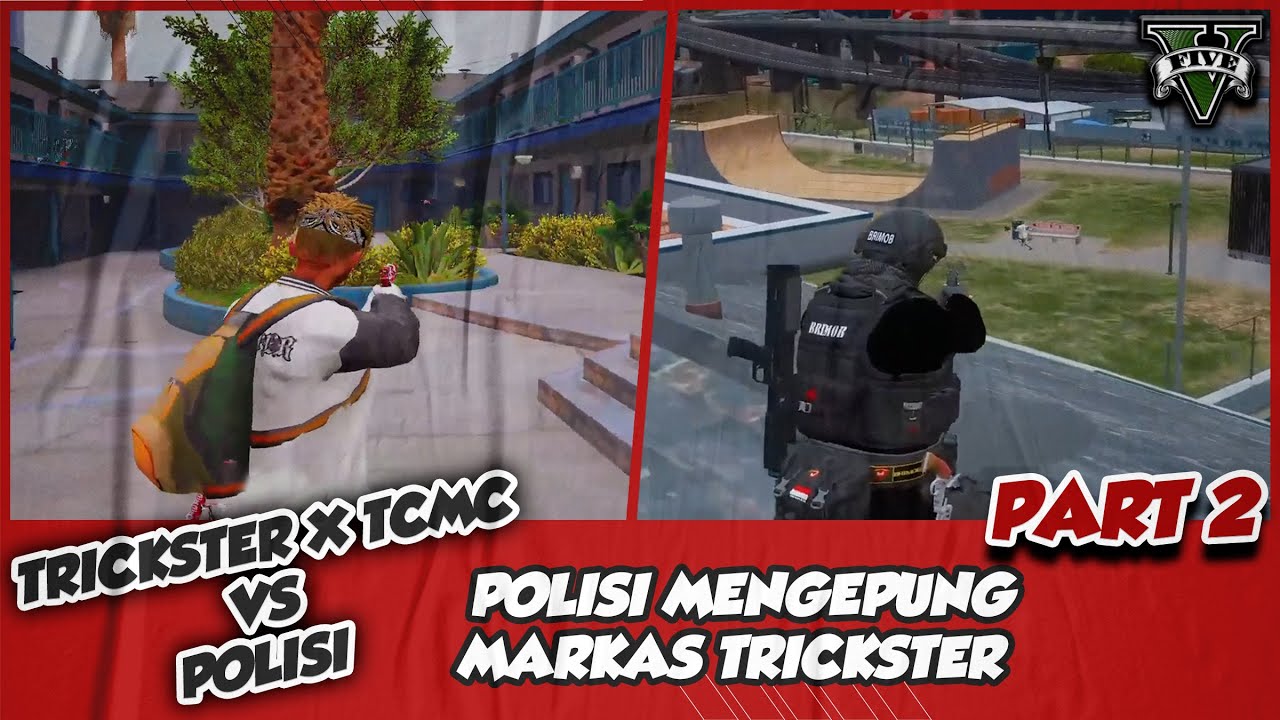 KOTA SIAGA!!! POLISI MENYERANG MARKAS TRICKSTER!!! #hopefully