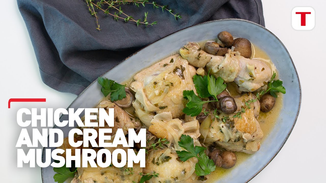 At Home with Tefal | Chicken in Creamy Mushroom using Tefal Cook4me+ Pressure Cooker