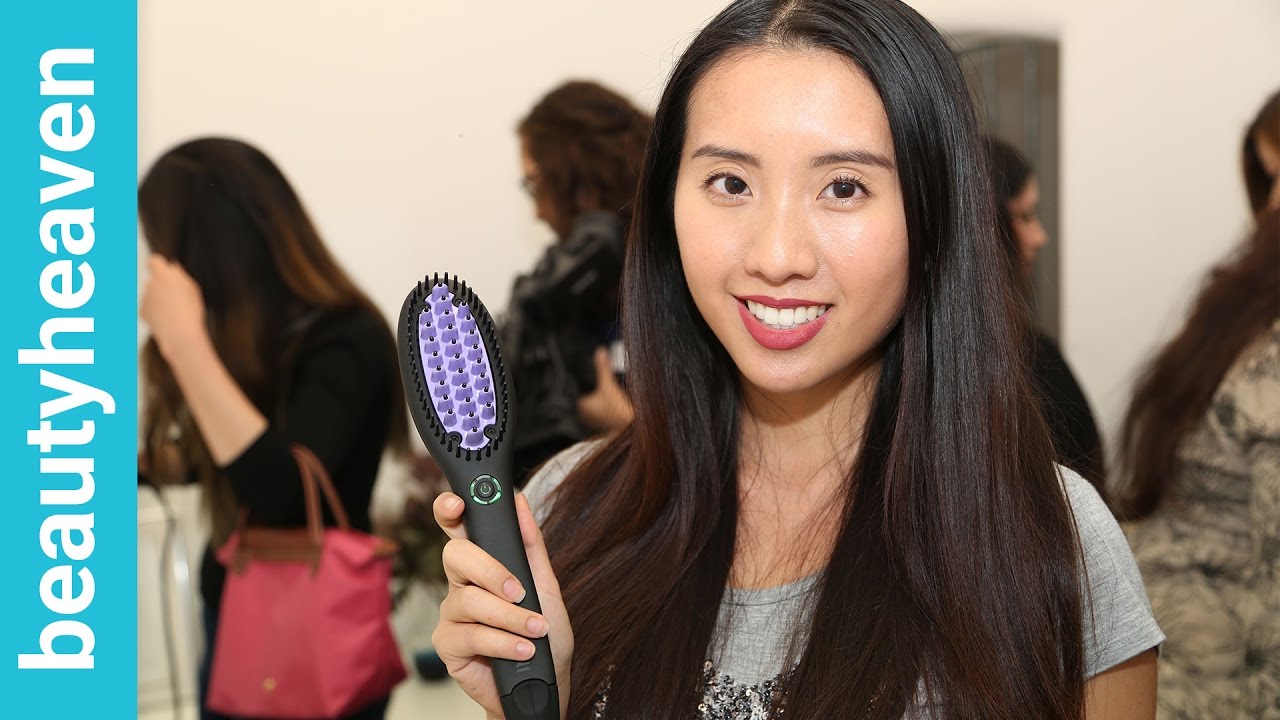 The Dafni Hair Straightening Ceramic Brush put to the test