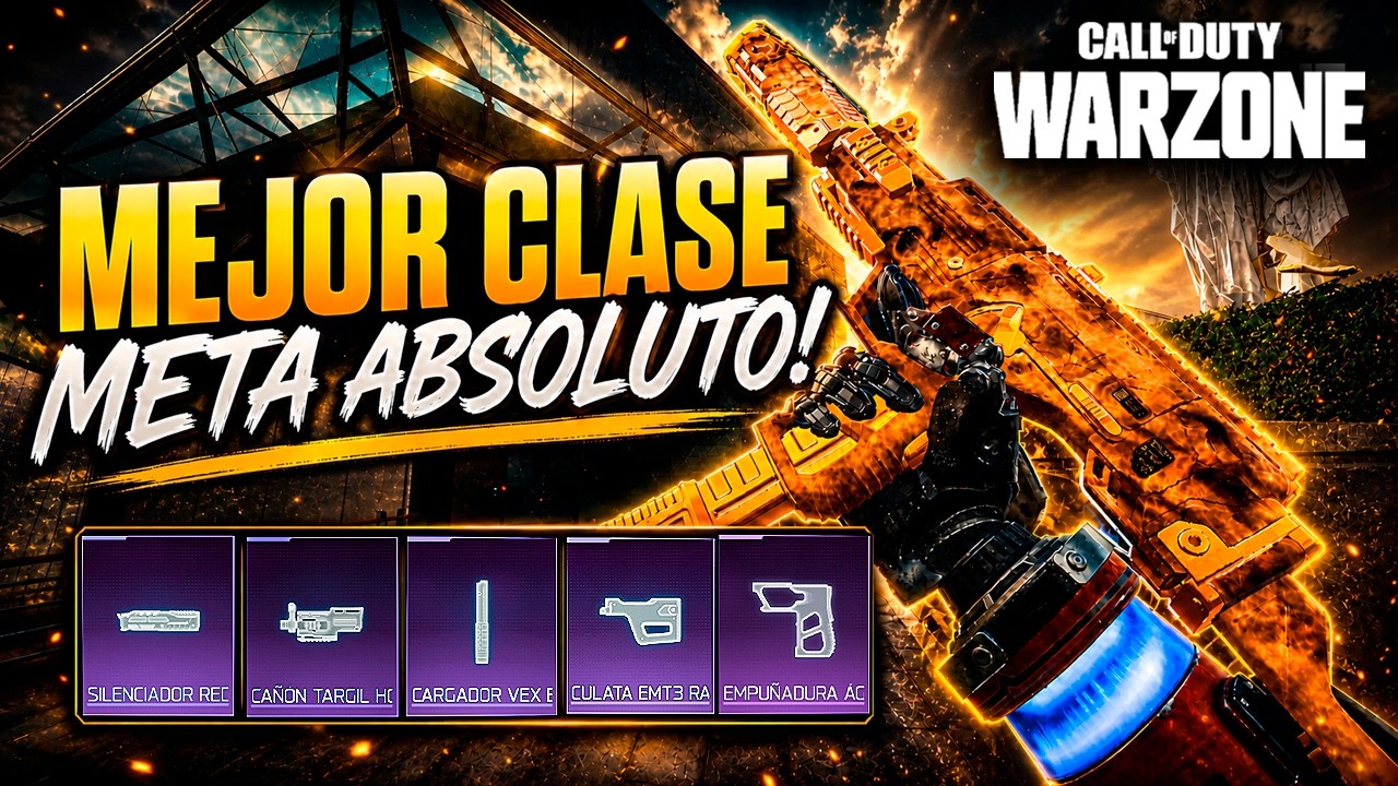 El MEJOR SUBFUSIL para WARZONE ⚡ | MEJOR CLASE KOGOT-7 Warzone