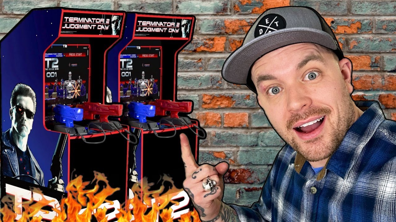 I Got The Terminator 2 Judgement Day Arcade1up Arcade Cabinet! Now What!?
