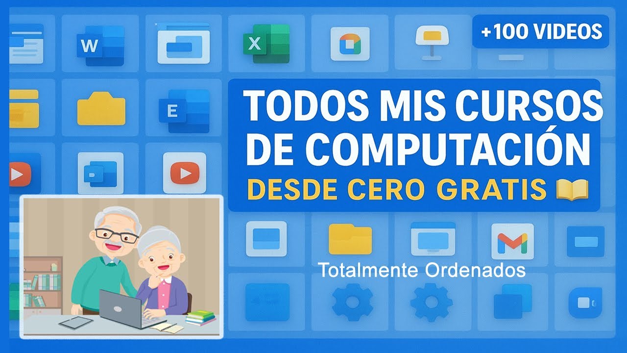Todos Mis CURSOS de COMPUTACION BASICA a la Mano / APRENDE GRATIS Ahora