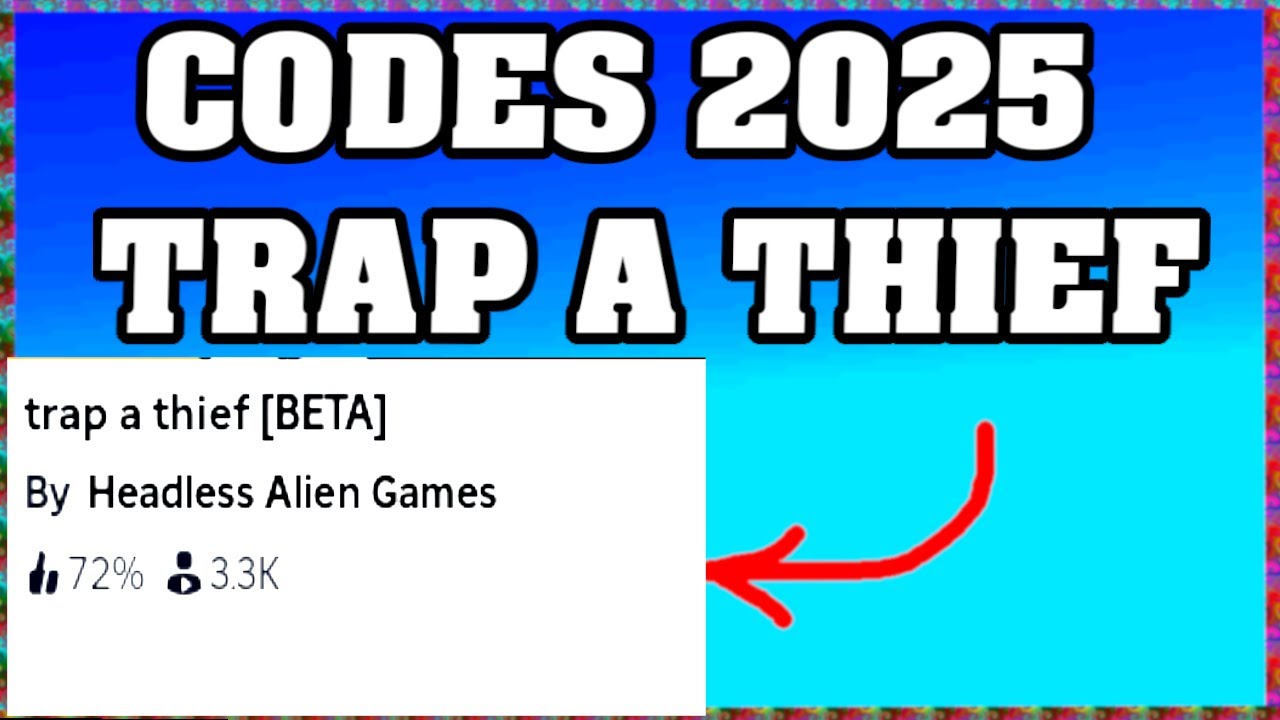 Trap A Thief Codes 2025 / Roblox ! 🎮🔑