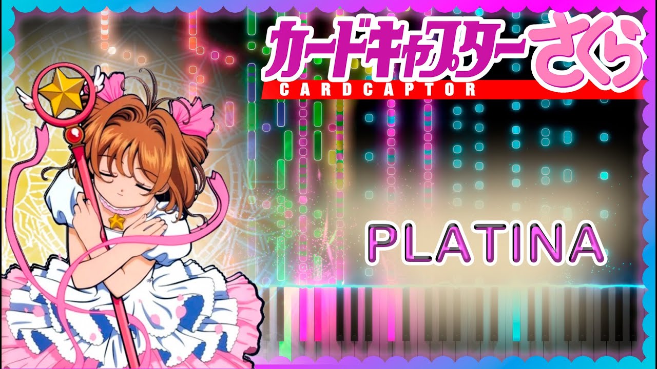🌸Card Captor Sakura🌸 - Platinum (Partitura + MIDI) | De Anime a Partitura