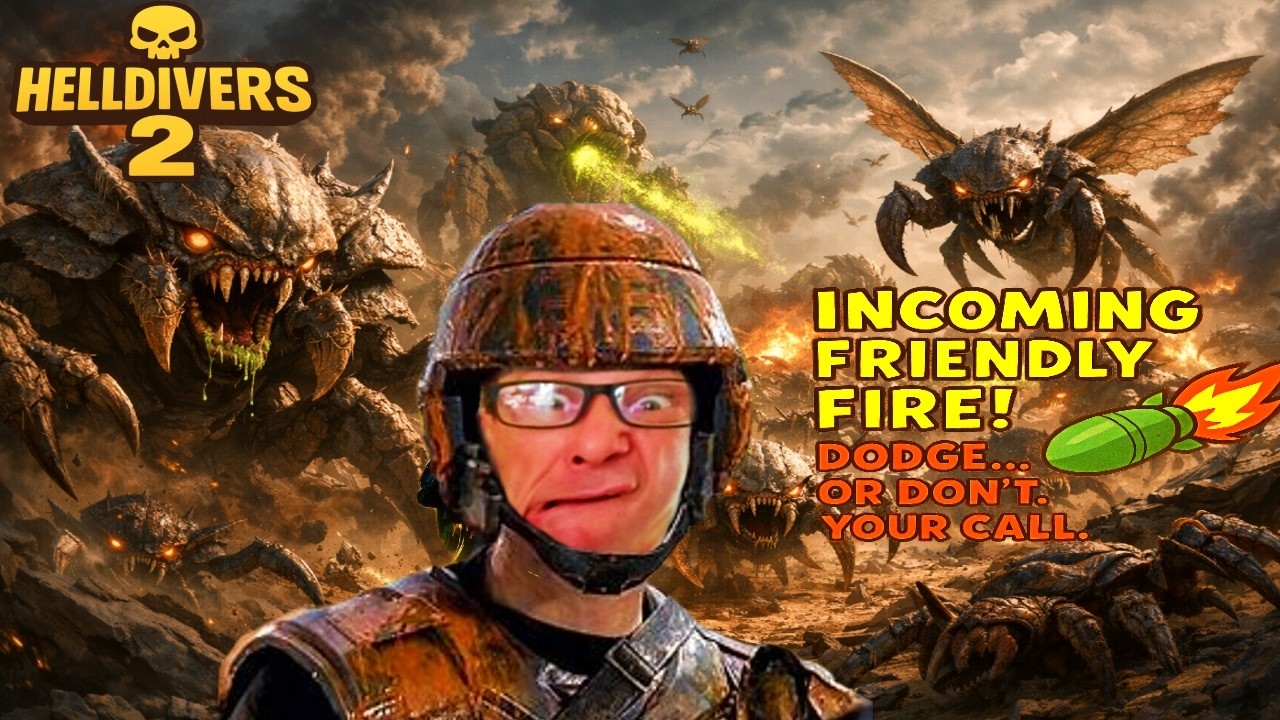 ⭐ “LIVE: Spreading Democracy One Disaster at a Time” #helldivers2