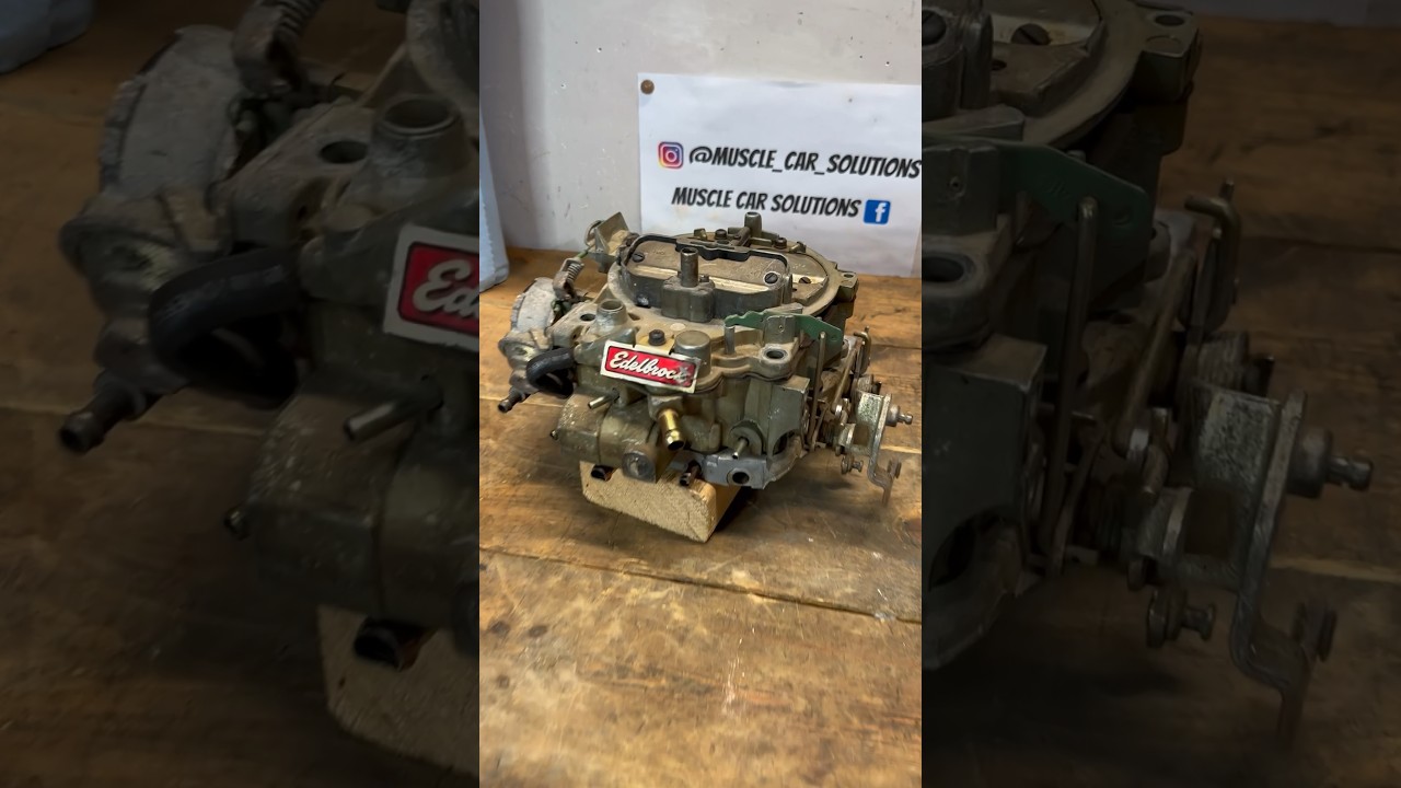 Should I rebuild this Qjet or dumpster it?  #quadrajet #edelbrock #carburetor