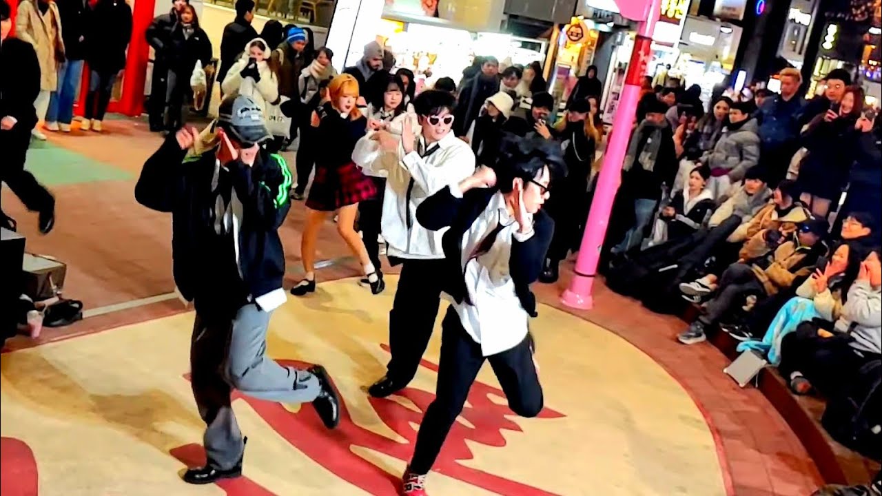 [STREET ARTIST] UL. INTERACTIVE HONGDAE BUSKING. 241212.